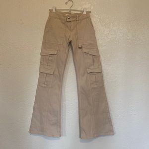 NWOT PacSun low rise, boot cargo size 23